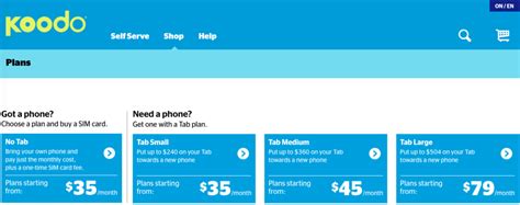 koodo rate plan byod.